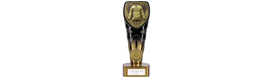 FUSION COBRA MARTIAL ARTS LEGEND TROPHY - 5 SIZES - 11CM - 22.5CM